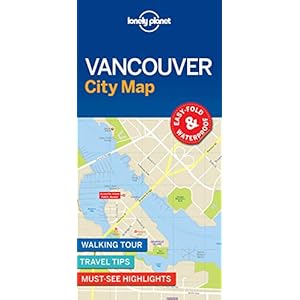 Vancouver City Map – 1ed – Anglais Landkaart – Gevouwen Kaart, 26 oktober 2017
