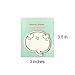 Cute Sticky Note Pads - Smiling Expressions - Pack of 4 - Fun Sticky Notes