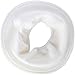 Home-X - Snug and Warm Toilet Seat Cover, Washable and Reusable Cover for Men and Women of All Ages, White (Single)