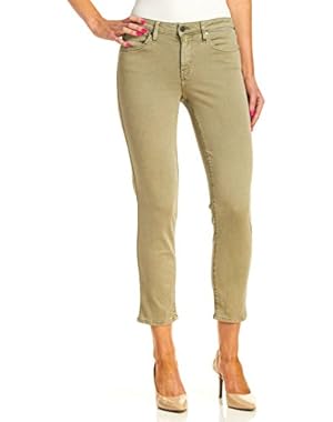 Calvin Klein Women's Ankle Skinny Jeans - Spruce Green