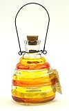 Wasp Trap , Colorful Glass No Pesticide Wasp, Hornet, Yellow Jacket Trap(Orange & Yellow)
