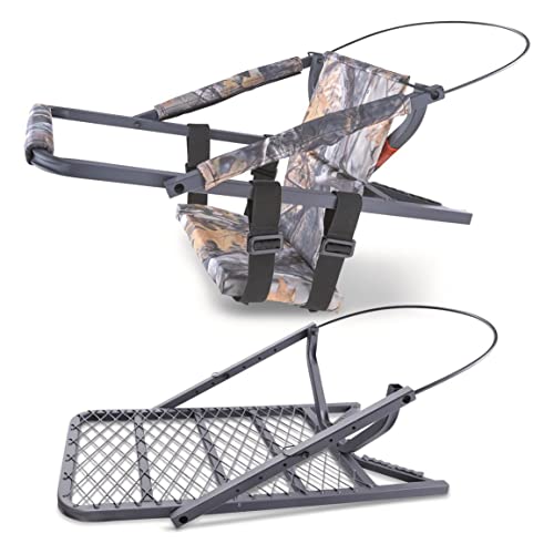 Guide Gear Extreme Deluxe Climbing Tree Stand for Hunting with Seat and
