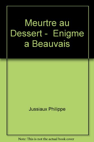 Meurtre au dessert