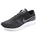 NIKE Mens Flex Contact Shoes Black Dark Grey Anthracite White Size 12