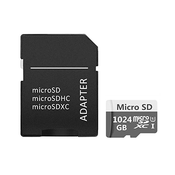 Micro-SD-Speicherkarte SDXC 256 GB/1024 GB Klasse 10 High Speed mit Adapter Micro SD (1024 GB - 9) – Bild 3