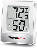 ThermoPro TP49 Digital Room Thermometer Indoor Hygrometer Mini Temperature Monitor Humidity Meter for Home Office Air...