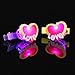 BAOQISHAN 20 Pieces Colorful LED Sparkle Plastic Cute and interesting Hair Bow Clips Barrettes Party accessories
