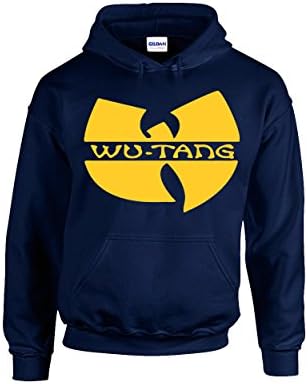 NineTeen WU-Tang Clan Logo Hoodie (XX-Large, Navy)