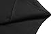 Coofandy Men's Fashion Slim Fit Turn Down Collar Long Sleeve Patchwork Casual Shirts, Medium, Black