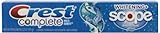 Crest Complete Multi-Benefit Whitening + Scope, Minty Fresh Striped Toothpaste, 6.2 Oz, Pack Of 6