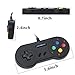 Exlene® Usb Controller Gamepads Joystick 10ft/3m (2pack),Usb Snes Controller Super Snes Classic Controller for PC Windows Ubuntu Raspberry Pi 3 Retropie Sega Genesisthumb 3