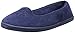 Dearfoams Women's 745 Slipper (11-12 B(M) US, Cadet Navy)