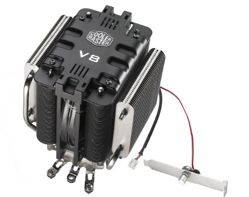 Cooler Master V8 - CPU Cooler with 8 Heat Pipes and Mirror-Finished Base (RR-UV8-XBU1-GP)