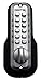 Digital Door Lock M210 Mechanical Keyless Deadbolt Double Combination, Satin Nickel