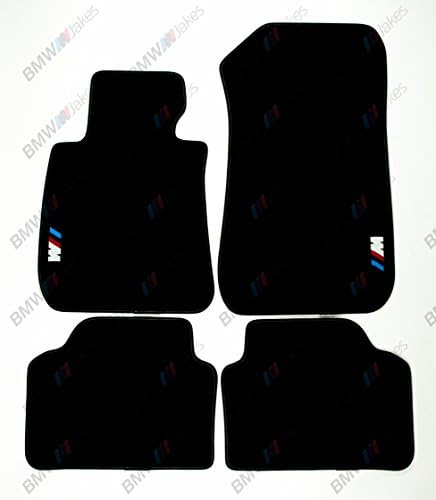 NEW CAR FLOOR MATS BLACK with ///M EMBLEM for BMW 3 series E90 2005 - 2011