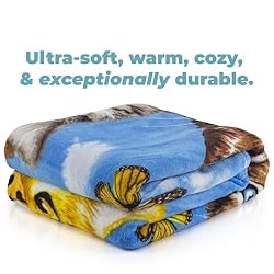 Dawhud Direct Kitten Fleece Blanket - Queen Size