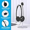 TINGDA-USB-Computer-Headset-Lightweight-PC-Headset-with-Microphone-Noise-Cancelling-Wired-Headphones-Business-Headset-for-Skype-Webinar-Cell-Phone-Call-Center-Clear-Chat-Ultra-Comfort TINGDA USB Computer Headset, Lightweight PC Headset with Microphone Noise Cancelling, Wired Headphones Business Headset…