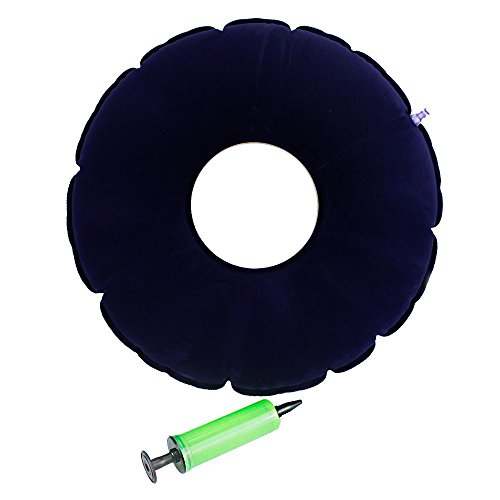 Buy Air Medical Donut Cushion Inflatable Seat Mattress for Hemorrhoid, Coccyx pain, Bedsores