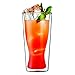 Bodum 2 Piece 12 oz SKAL Double Wall Glass, Clear