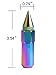YITAMOTOR 12x1.5 Lug Nuts Colorful, Extended Tuner m12X1.5 Spike Lug Nuts Wheel Lug Nuts 3.54