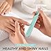 Onsen Secret Japanese Nail File - Professional 10-Pack Nail Files, Double Sided Natural & Acrylic Filers - 120/180 Grit - Disposable, Salon Smooth | Best Onsen File for Shiny Nails