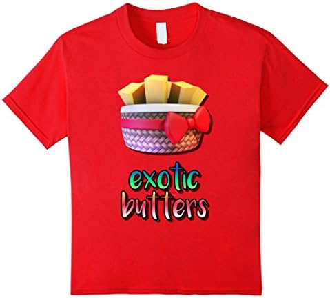 Kids FNAF Sister Location Exotic Butters T-Shirt 4 Red