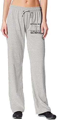 Ano Women's Workout Pants Stand Back, I'm Going To Try Science Ash Size M