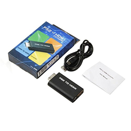 PS2 to HDMI Converter Supports All PS2 Display Modes With 3.5mm Audio Converter PS2 to HDMI Converter Supports All PS2 Display Modes With 3.5mm Audio Converter