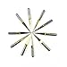 Autek 10x Titanium Coated Carbide PCB Engraving CNC Bit Router Tool 10 Degree 0.1mm Tip(J3.1001Tix10)