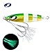 OCEAN CAT 1 PC Slow Fall Pitch Fishing Lures Sinking Lead Metal Flat Jigs Jigging Baits with Hook for Saltwater Fishing 100G/150G/200G/250G