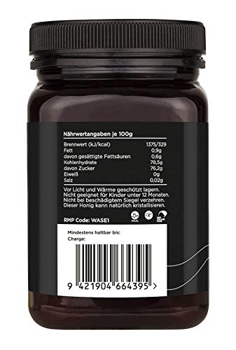 Watson & Son Manuka Honig MGO 400+ 500g | Premium Qualität aus Neuseeland – Bild 3