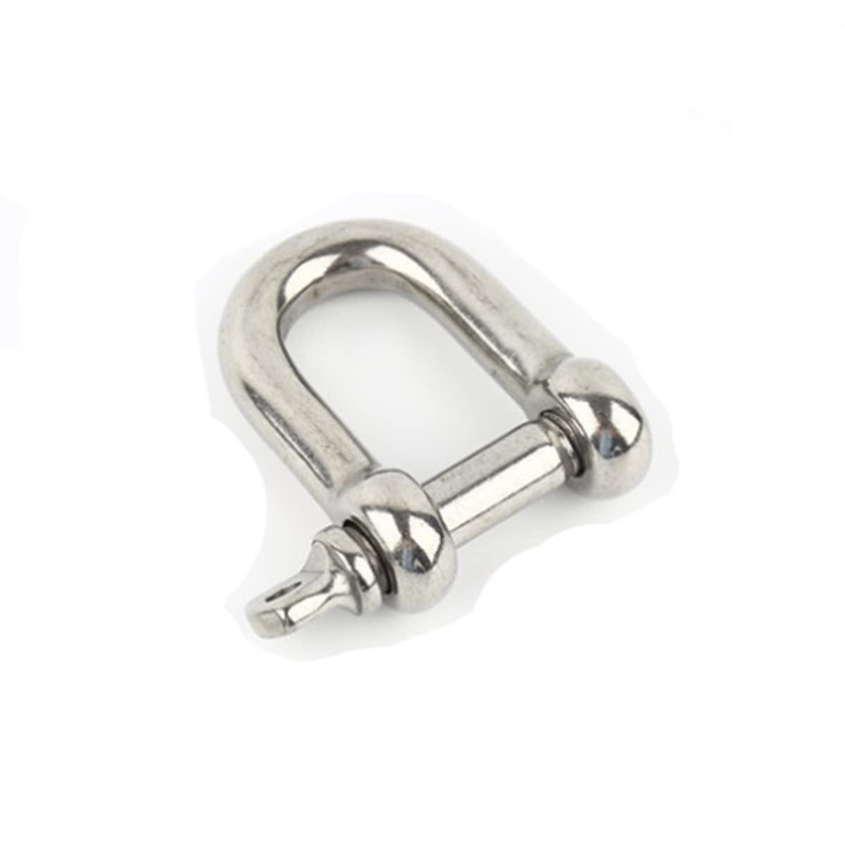 D Shackle M12 Heavy-Duty 304 Stainless Steel D Ring Shackle Used for Quick Connection of Chains and Wire Ropes,Heavy Structure,Vehicle Recycling,Transportation Shackle Lock