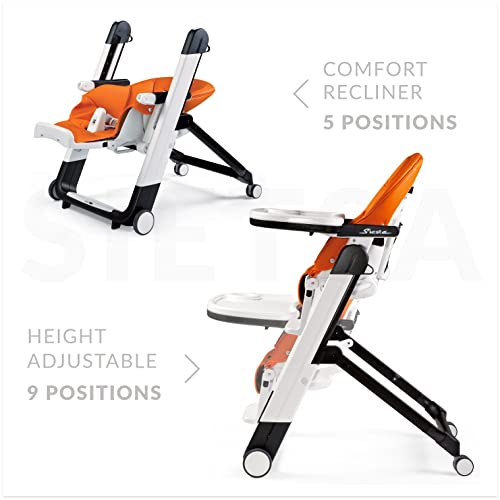 Peg Perego Siesta Multifunctional Compact Folding High Chair From Birth to Toddler