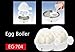 J-Jati Egg Boiler, Electric Egg Boiler, soft, medium, or Hard Boiled Eggs, Measuring Cup Included, Steamer Boiler 7 Hard Egg Capacity, Automatic Shut Off, White