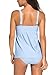 HOTAPEI Summer Swimsuits for Women Two Pieces Light Blue Large