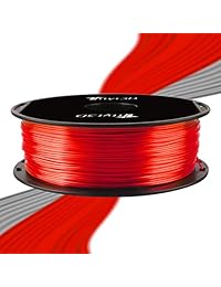 Filamento PLA de la impresora 3D de 1.75mm 3D de Seda Brillante, 1kg 2.2lbs Carrete Impresora 3D ampliamente compatible TTYT3D