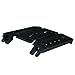 CNC Aluminum Center Skid Transmission Plate for 1/10 Axial Wraith 90018 RC Truck Car Black