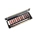 Beauty Creations Eyeshadow Collection Palette in 12 Matte Shimmer Shades with Double Ended Brush and Mirror - Nudes
