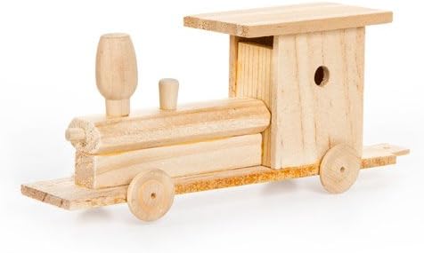 tren en madera manualidades
