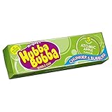 Wrigley's Hubba Bubba Atomic Apple Flavour Bubble Gum (20 Packs)