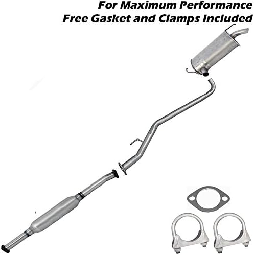 muffler resonator exhaust cat back kit fits: 2001 Kia Optima 2.5L
