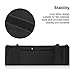 SUAOKI Backseat Car Trunk Organizer Foldable Cargo Storage Bag with Adjustable Strap, Durable Cover, Washable, Best for SUV, Vehicle, Auto, Minivan(Black)