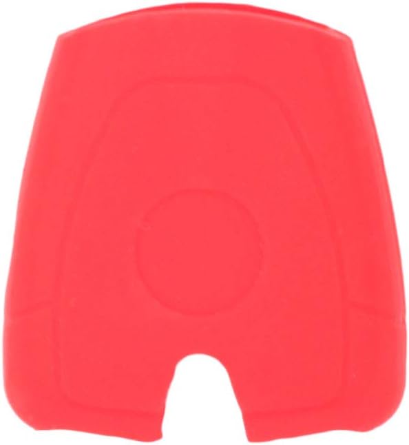 BROVACS Silicone Cover Protector Case Holder Skin Jacket Compatible with SAAB 9-3 9-5 4 Button Remote Key Fob CV2760 Red - Image 3