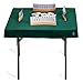 Yellow Mountain Imports Professional Grade Green Square Table Cover - Perfect for Card Games, Mahjong, and Board Games - 36 Inches (Table Cover Only)