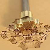 Leather Stamping Tools Set - Brass Stamps With Steel Handles For Leathercrafting, Carving & Crafting