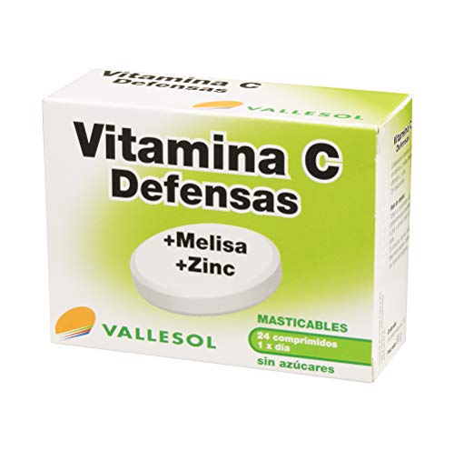 vitamina C + melisa + zinc caja 24 uds