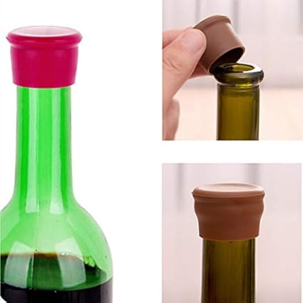 Buy Generic Reusable Silicone Wine Beer Top Bottle Caps Stopper