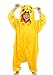 Tonwhar Pikachu Kigurumi Costumes for Children Kids Cuddly Onesie Pajamas (95(height:41.3