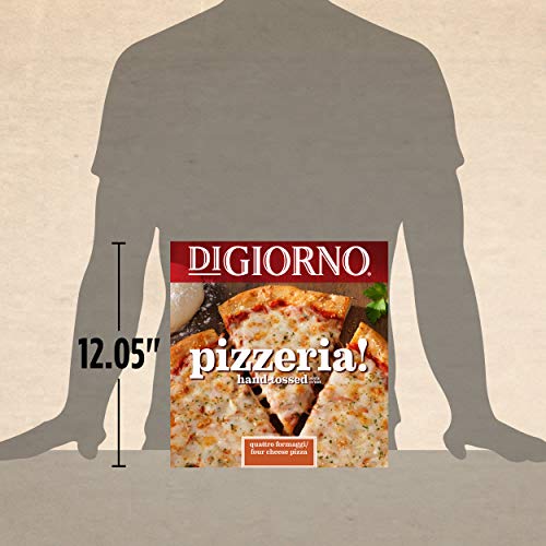 DIGIORNO Pizzeria! Hand-Tossed Style Crust Quattro Formaggi / Four Cheese Frozen Pizza, 18.3 oz. | Made with Mozzarella Cheese