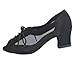 Jig Foo Latin Salsa Rumba Chacha Practice Ballroom Dance Shoes for Women